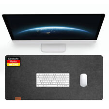 Schreibtischunterlage XXL-Mauspad Filz 100x40 cm rutschfeste Schreibunterlage