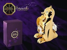 4761 Gold Pinguin Swarovski