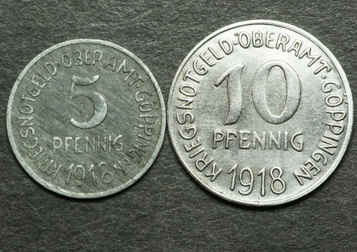 Notgeld 10 pfennig - notgeld:,