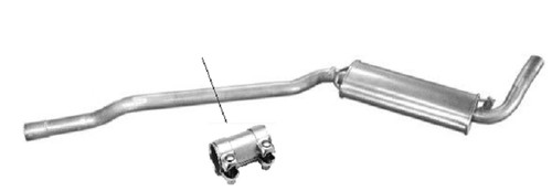 Mittelschalldämpfer