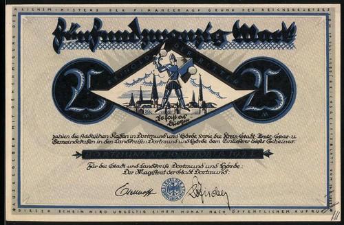 Notgeld dortmund 1921 - dortmund,, 1921,