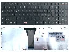 DE - Schwarz Tastatur keyboard ohne Beleuchtung kompatibel für Lenovo B50-80