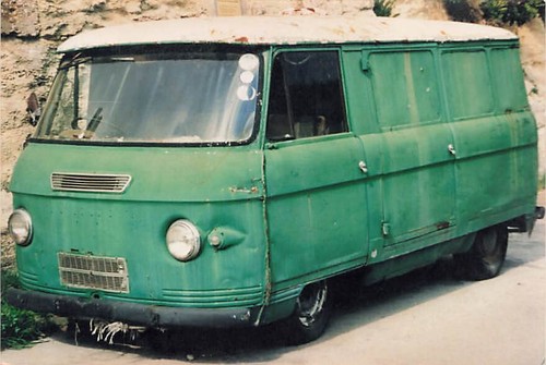 Altes wohnmobil oldtimer foto - oldtimer,