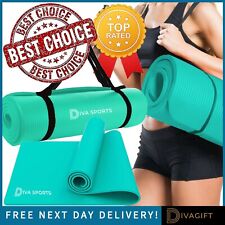 TÜRKIS YOGAMATTE 15MM DICK