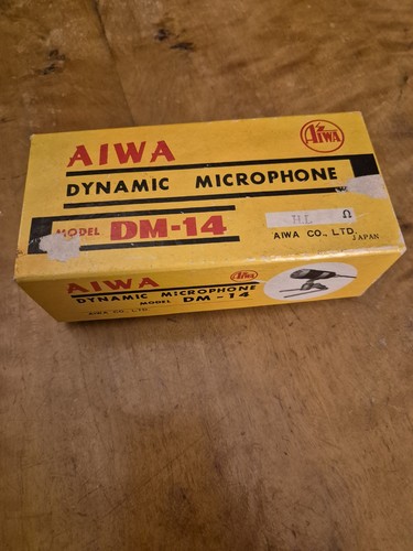 Aiwa dynamic microphone - aiwa,