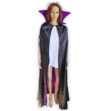 Vampir umhang schwarz lila - vampir,