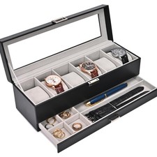 Uhrenbox mit 6 Fächern