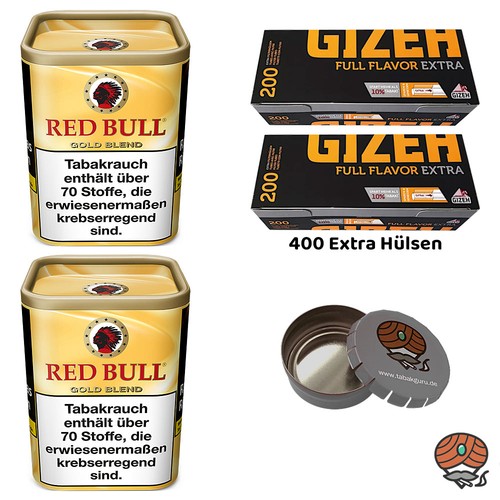 Red bull gold blend tabak - red,
