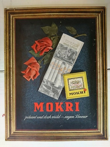 Alter werbe aufsteller mokri - alter,