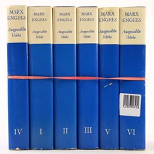 Buch Marx Engels Ausgewählte Werke Band 1-6 I II III IV V VI Aktzeptabel