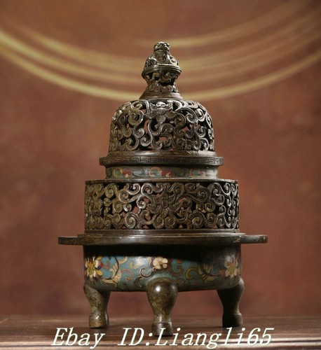 China old dynasty cloisonne - 9",