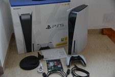 Sony Playstation 5 Konsole, Dualsense, inkl. Spiel EA FC 26, CFI-1016A, weiß