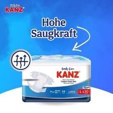 KANZ Einwegwindeln Erwachsene Unisex 30er - Disposable Adult Diapers 30s