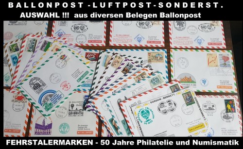 Ballonpost postflug - -,