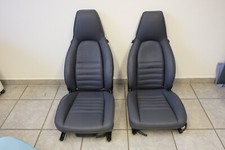 Porsche 911 964 G Modell Sitze blau mit Sitzschienen