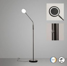 SCHWARZ LED LESELEUCHTE LESELAMPE STEHLAMPE STEHLEUCHTE B_KARTON