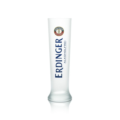 Erdinger weißbräu bier glas - erdinger,
