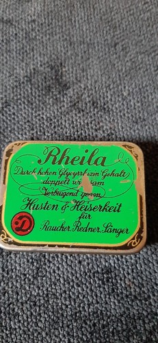Alt antik blechdose dose - alt,