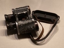 Altes Militär Fernglas Dienstglas ddx Deutsches Reich Ausrüstung 1-2Wk oxidiert