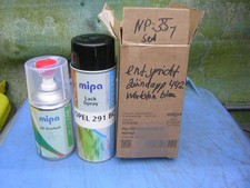 Lackspray inkl.Klarlack Opel 291 BC= Farbton wie Zündapp 442/ Anbruchdose