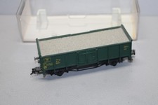 Fleischmann 5207 offener Güterwagen mit Schotterladung Spur H0 OVP #M39