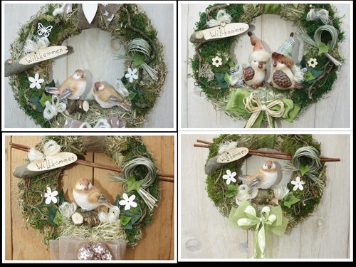 Türkranz vogel frühling - türkranz,