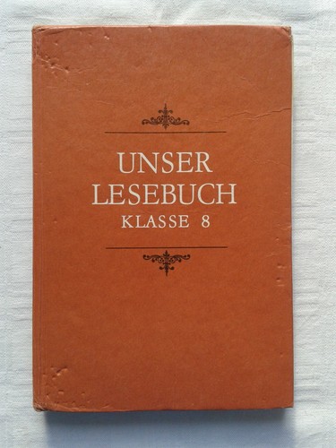 Unser lesebuch klasse - klasse, 8