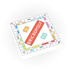 Brickopoly Game Board - Custom