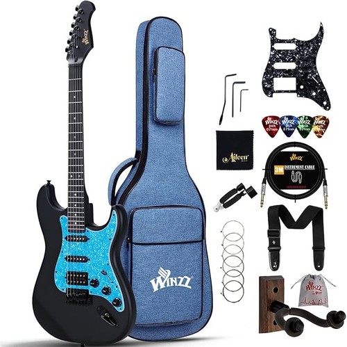 Winzz gitarre set - e-gitarre, 4/4