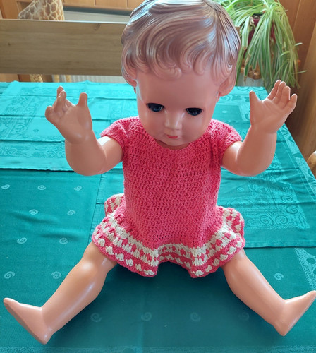 Puppe aus den 60er jahren - puppe,