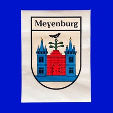 DDR Abziehbild Schiebebild MEYENBURG 1989
