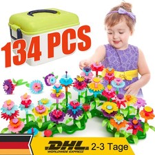 134Pcs Blumengarten Spielzeug
