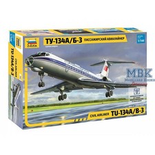 ZVEZDA ZV7007 Tupolev Tu-134A