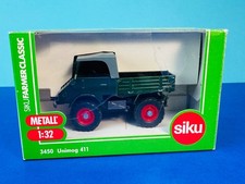 3450 SIKU Classic Farmer 1:32 Mercedes-Benz UNIMOG 411 mib OVP BRITAINS Weise