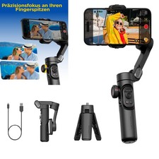 Gimbal Vlog Video Stabilisator für iPhone Handy Smartphones Stabilizer