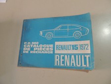 Renault 15 R1300 R1302 Teilekatalog Reservedelskatalog Catalog  pieces
