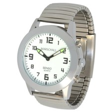 Sprechende Damen Armbanduhr