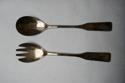 Salatbesteck historisch - -,