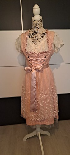 Wunderschönes rose dirndl - dirndl, von