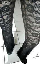 Damen spitzen hose m 38 - damen, spitzen-hose,