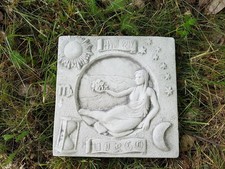 Steinfigur wanddeko - steinfigur,