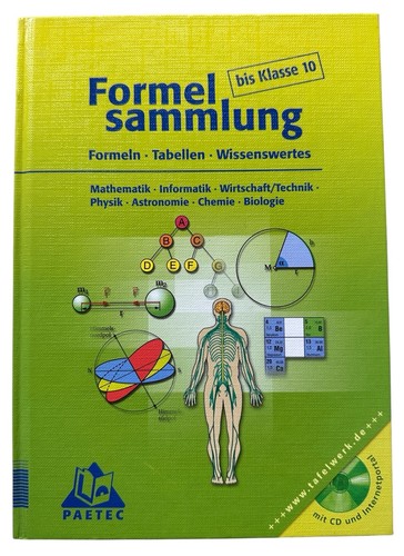 Formelsammlung bis klasse - formelsammlung, 10