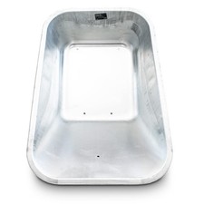 Mulde Ersatz Wanne für Schubkarre MS-16182/18783 100L Metall Verzinkt BITUXX