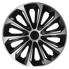 Radkappen Radblenden Radzierblenden 4 Stück Satz Set SD Silber KFZ 15" Zoll