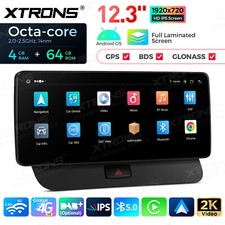 12,3" Autoradio für Audi Q5 Android 14 8Core 4G+64GB GPS Navi CarPlay Global 4G