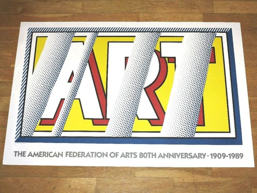 Roy lichtenstein poster art - ",