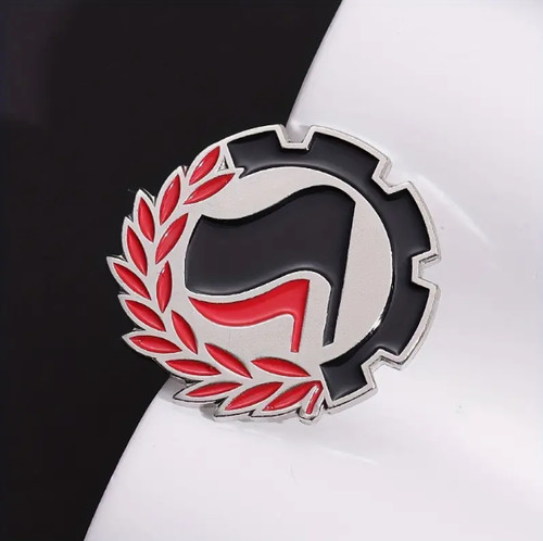 Antifa pin anstecker brosche - pin,