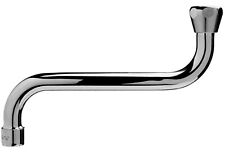 ASW S-Auslauf 3/4 Rohrauslauf flachdichtend Schwenkauslauf Spültisch Wandarmatur