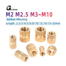Einpressmutter M2 Bis M10