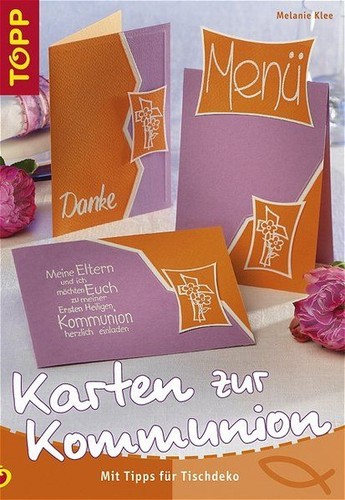 Karten zur kommunion mit - karten,